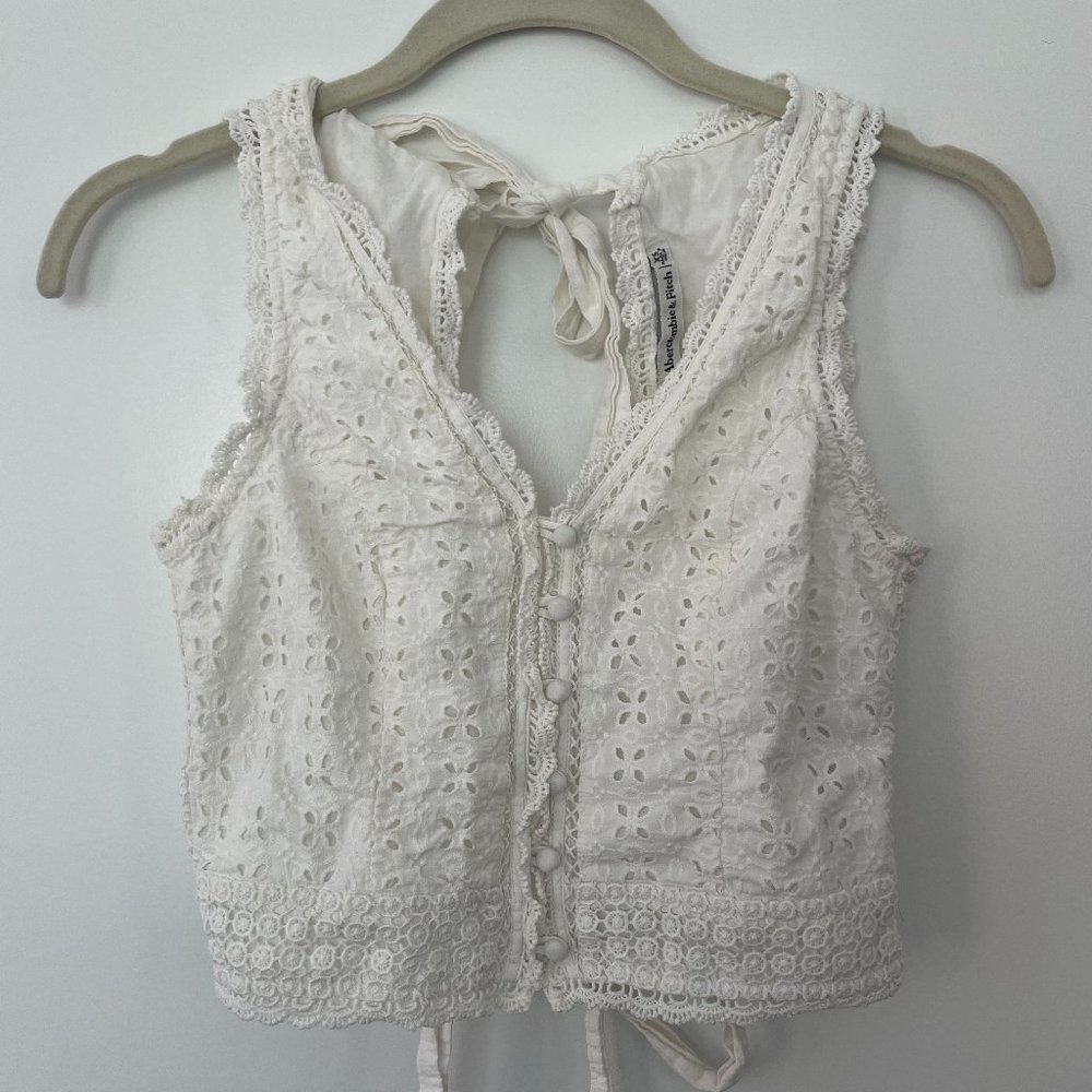 Abercrombie Tie Crop Top